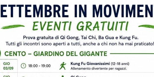 calendario eventi 2026
